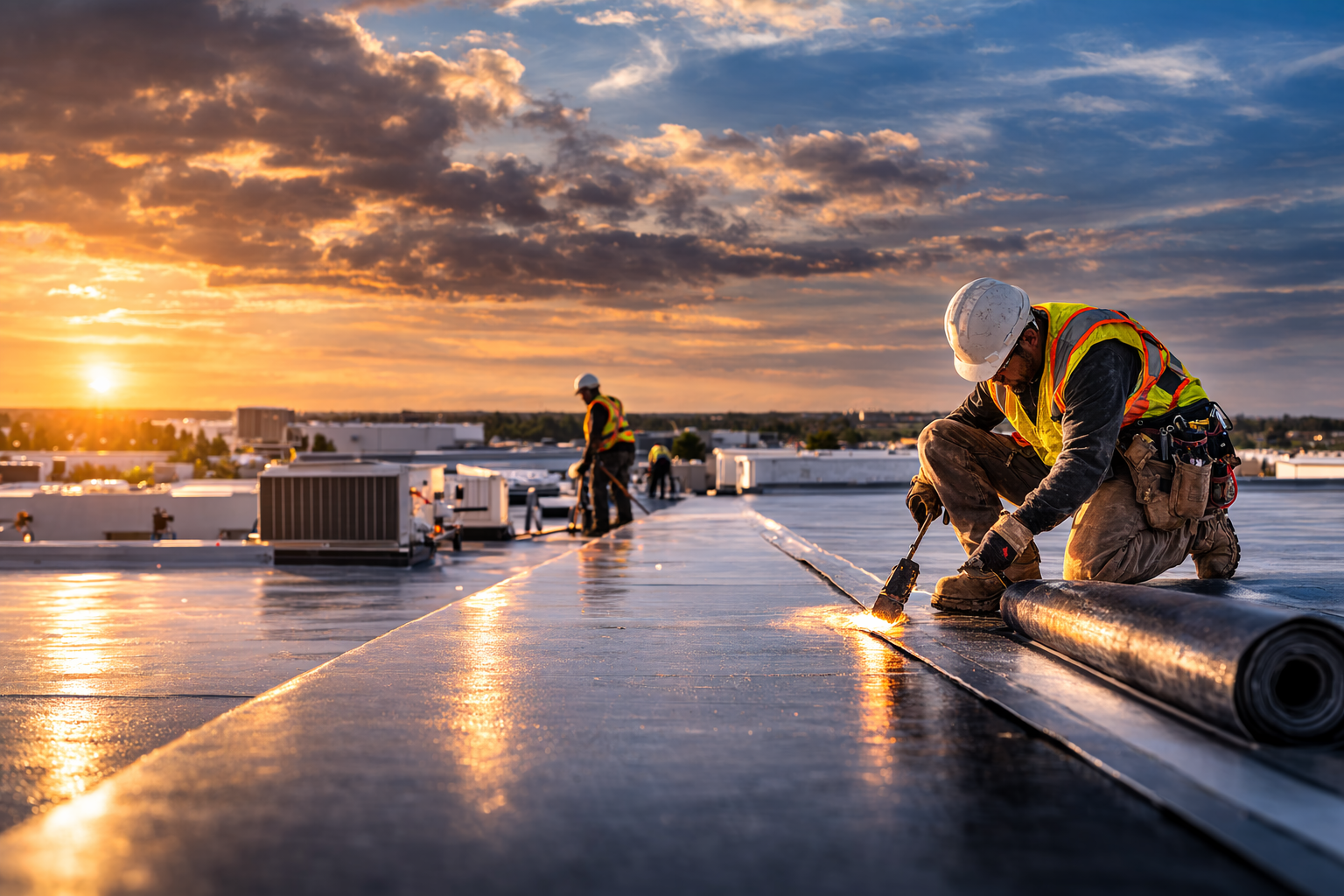 Commercial Roof Replacement — commercial roofing in Kansas City, MO